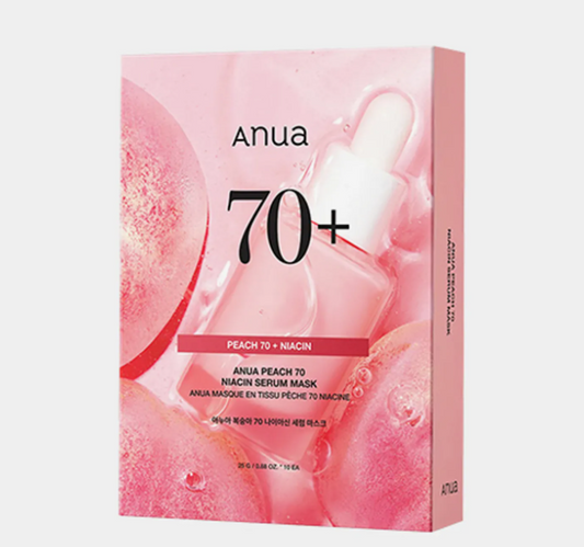 Anua Peach 70 + Niacin Serum Mask Sheet 1pz