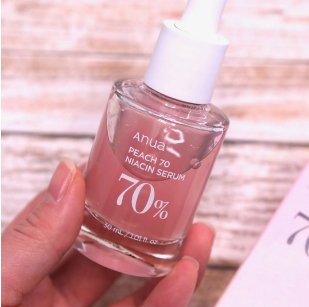 Anua Peach 70% Niacin Serum siero idratante illuminante per pori dilatati e rughe 30ml - SKIN CARE