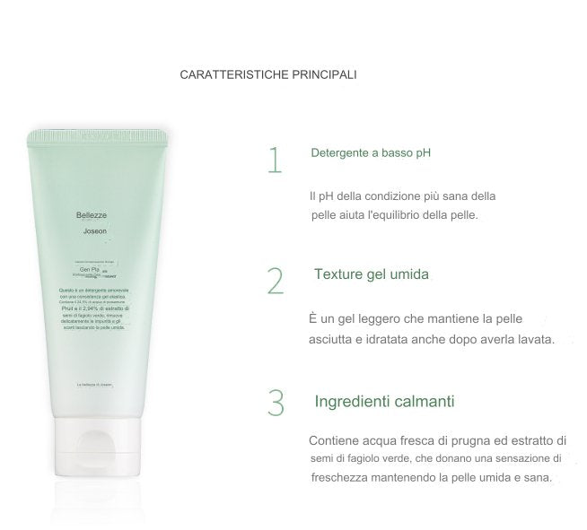 DETERGENTE ESFOLIANTE VISO PH BASSO - SKINCARE - SKIN CARE