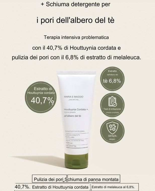 DETERGENTE VISO ACNE E PELLE DELICATA - SKINCARE - SKIN CARE