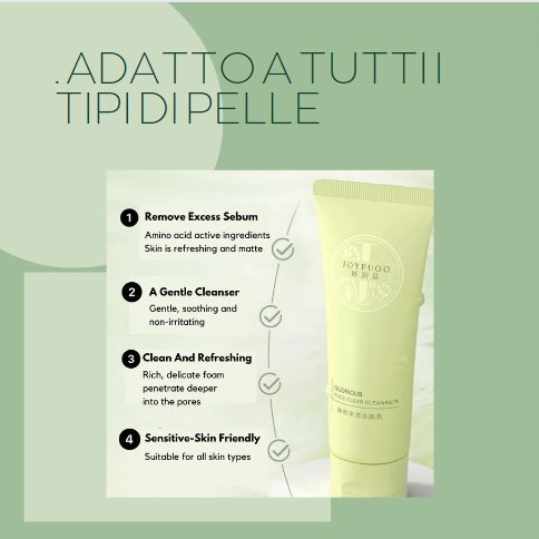 DETERGENTE VISO AMMINOACIDI - SKIN CARE