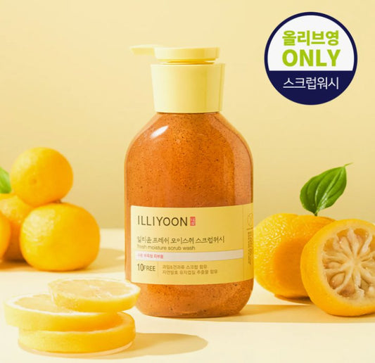 ILLIYOON Fresh Moisture Scrub Wash 400mL - SKIN CARE